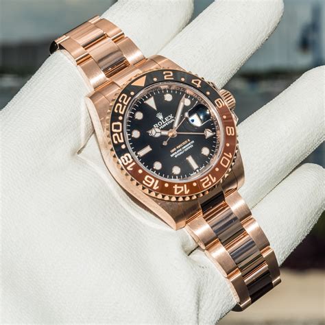 rolex gmt rose goud|rolex gmt 2 half gold.